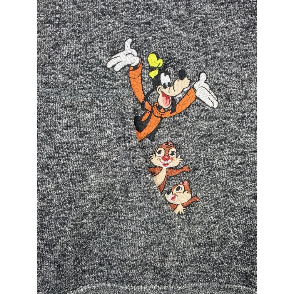 Walt Disney World Parks Youth XL Hoodie Jacket Mickey Goofy Embroidered‎ 2019